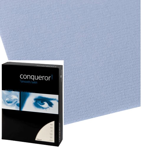 CONQUEROR A4 100GSM 剛古高級條紋紙 / 50 SHEETS