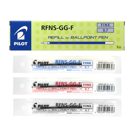PILOT RFNS-GG-F <REFILL FOR SUPER GRIP> 筆替芯 (短)