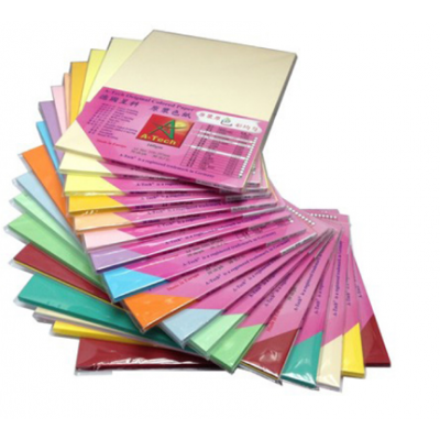 A-Tech A4 160gsm Original Colored Paper (30'sht)