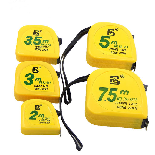 5M METAL MEASURING TAPES WITH LOCK