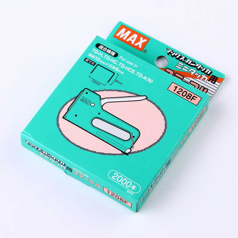 MAX 1208F TG-HC 釘鎗專用釘書針 (2000枚)