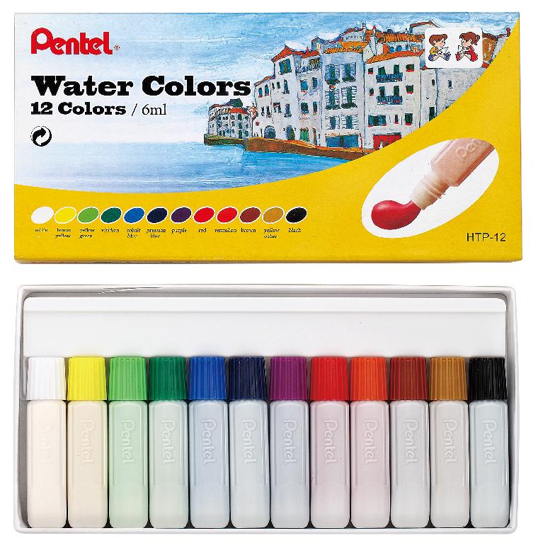 PENTEL HTP-12 (12色) 水彩