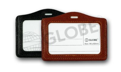 GLOBE GPN606 COATED FABRIC & HORIZONTAL NAME BADGE 90X62MM