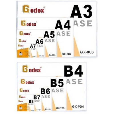 GODEX B5 GX-905 CARD CASE 透明硬胶套 (182 X 257MM)