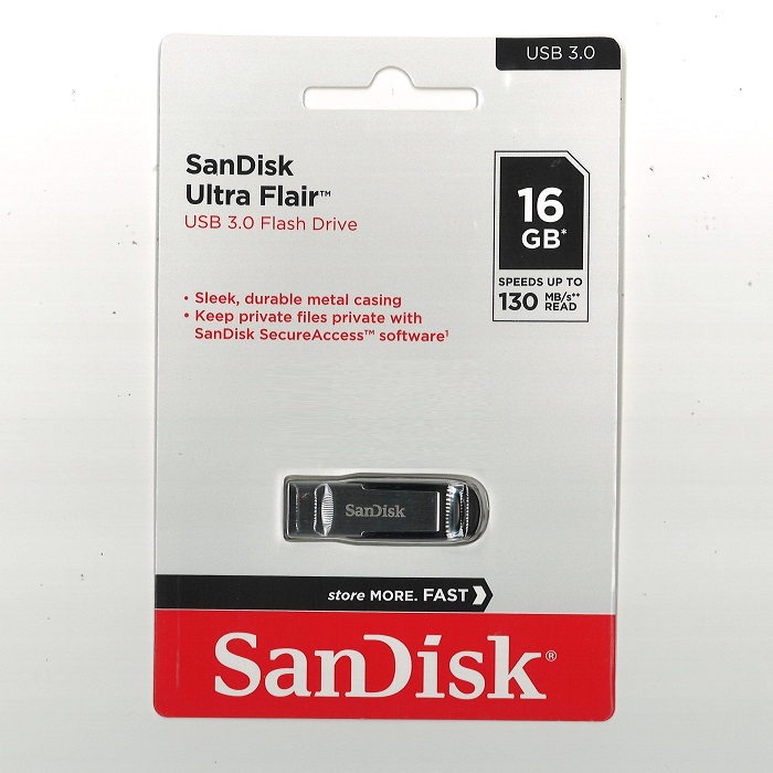 SANDISK CZ73 16GB 3.0 ULTRA FLAIR FLASH USB