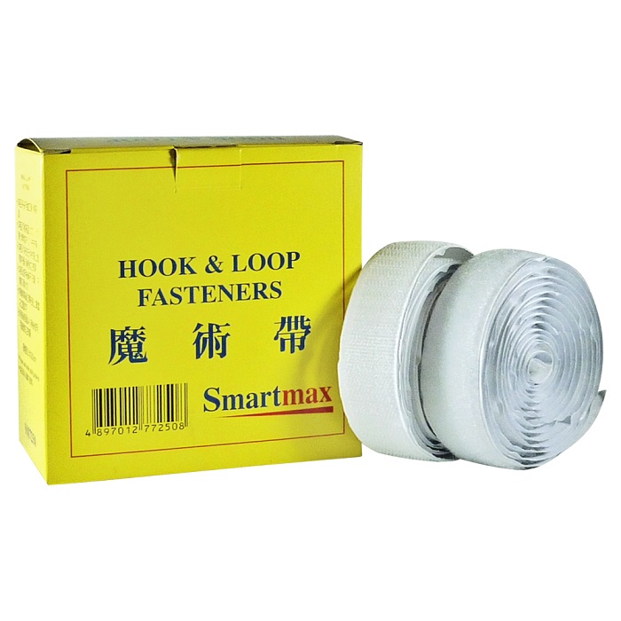 ADHESIVE NYLON FASTENING TAPE <HOOK+LOOP> 1" X 2M