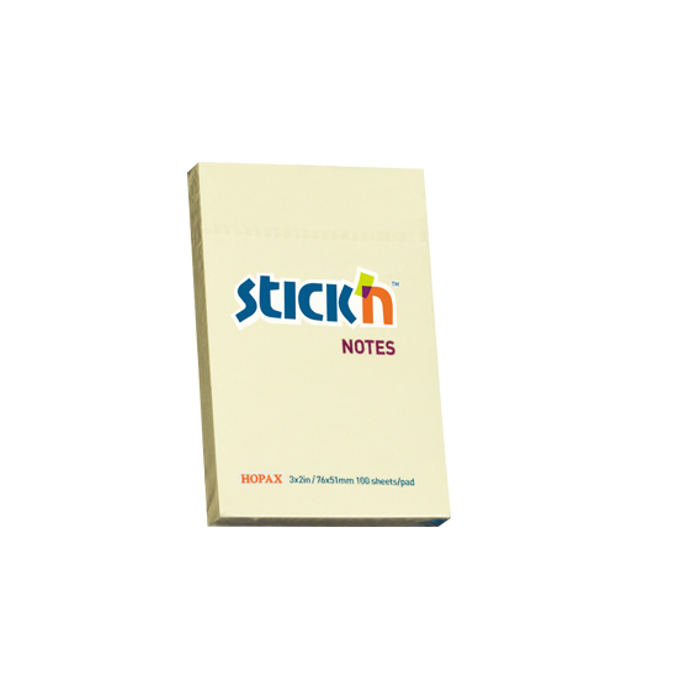 STICK'N 21006 黃色告事貼 2" x 3"