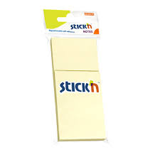 STICK'N 21127 黃色告事貼 1.5" x 2" (3本/包)