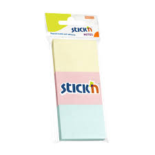STICK'N 21126 SELF-STICK NOTES 1.5" X 2" (3 PCS/PKG)
