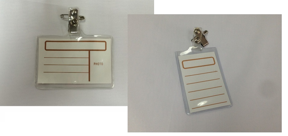 SAKURA SOFT NAME BADGE HOLDER